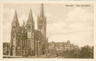 Allenstein - Herz-Jesu-Kirche