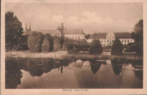 Gda�sk - Oliwa - Klasztor 1916