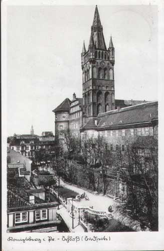 K�nigsberg - Schlo� ( S�dseite ) 1937
