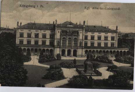 K�nigsberg - Kgl. Albertus-Universit�t 1916