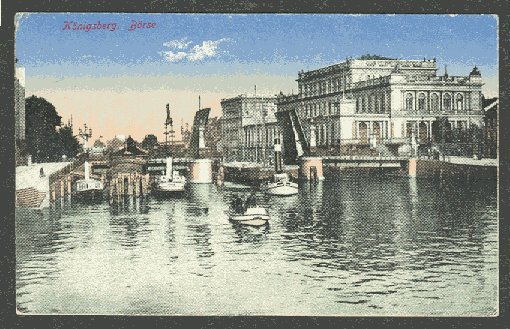 K�nigsberg - B�rse 1917