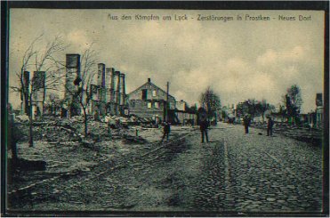 E�k - Zniszczenia w Prostkach