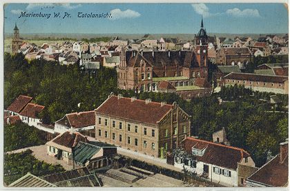 Malbork - Widok og�lny 1926