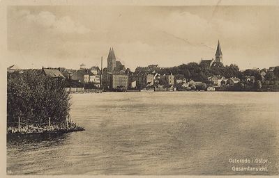 Osterode - Gesamtansicht 1939