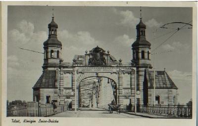 Tilsit - K�nigin Luise-Br�cke 1941