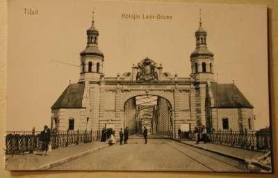 Tilsit - Most kr�lowej Luizy 1900